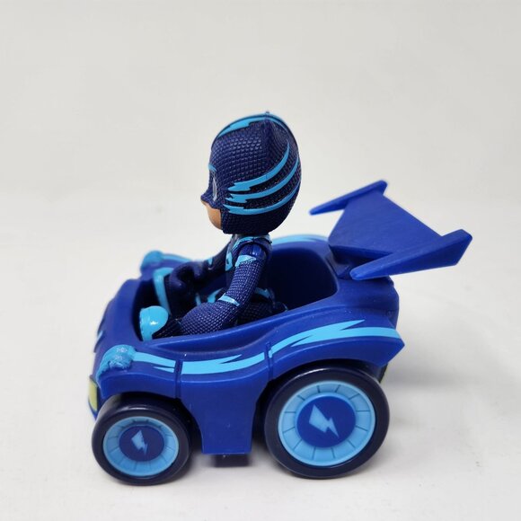 PJ Masks Catboy Figure & Cat-Car Blue Racer Toy Set, Cat Boy PJ Masks - Picture 3 of 9